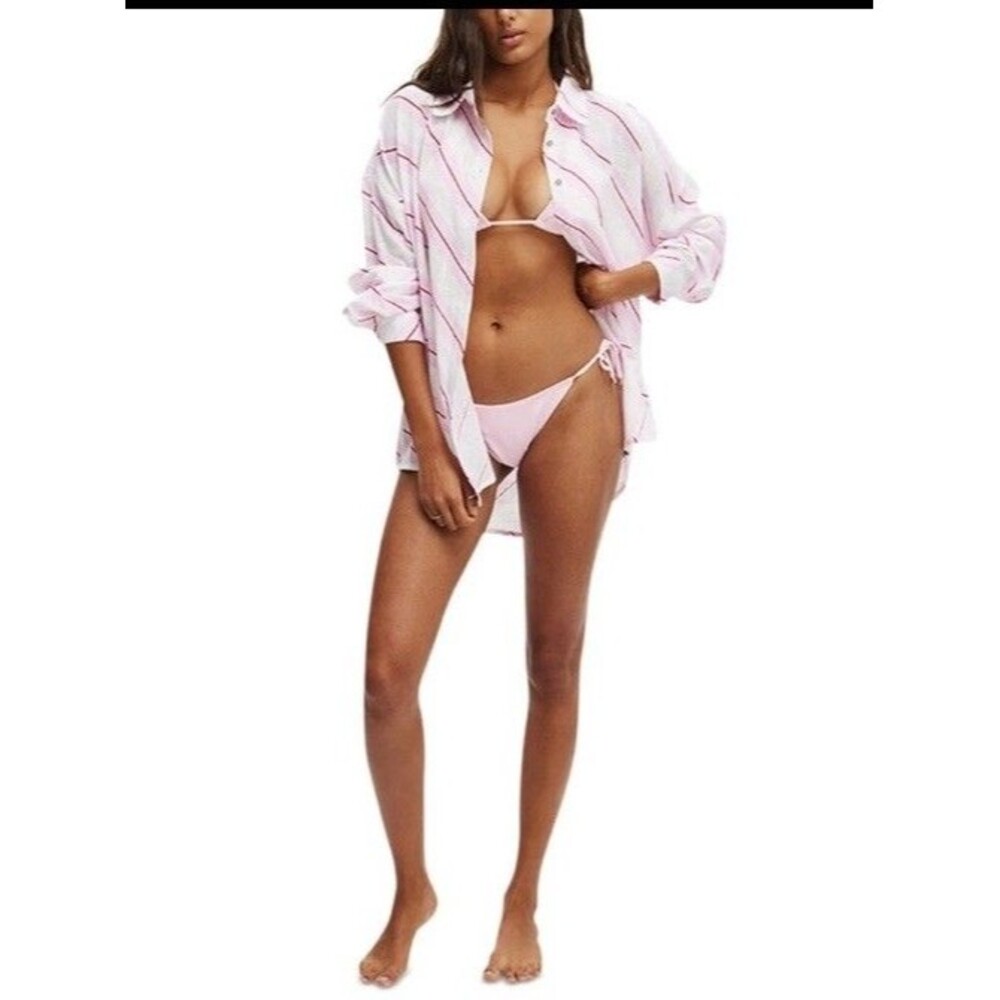 COTTON ON Women's The Essential Beach Cover-Up Shirt Size Medium NWT $39